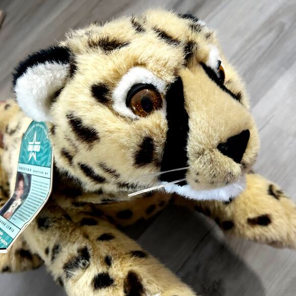 VNTG Chetah Stars In The Wild Collectible Stuffed Animal Sounds And Lights NWT - Picture 1 of 8